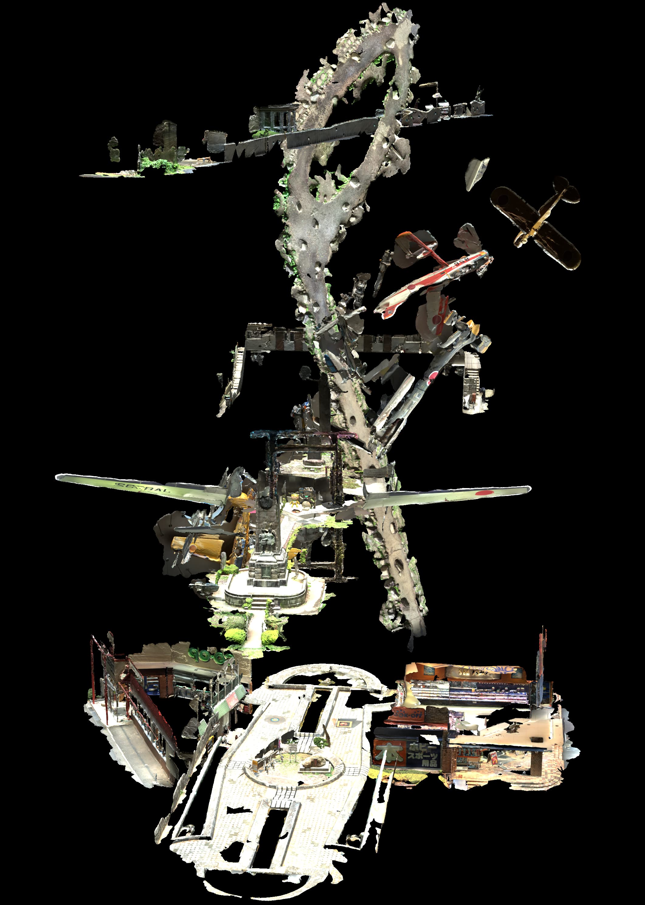 3D scan assemblage 03